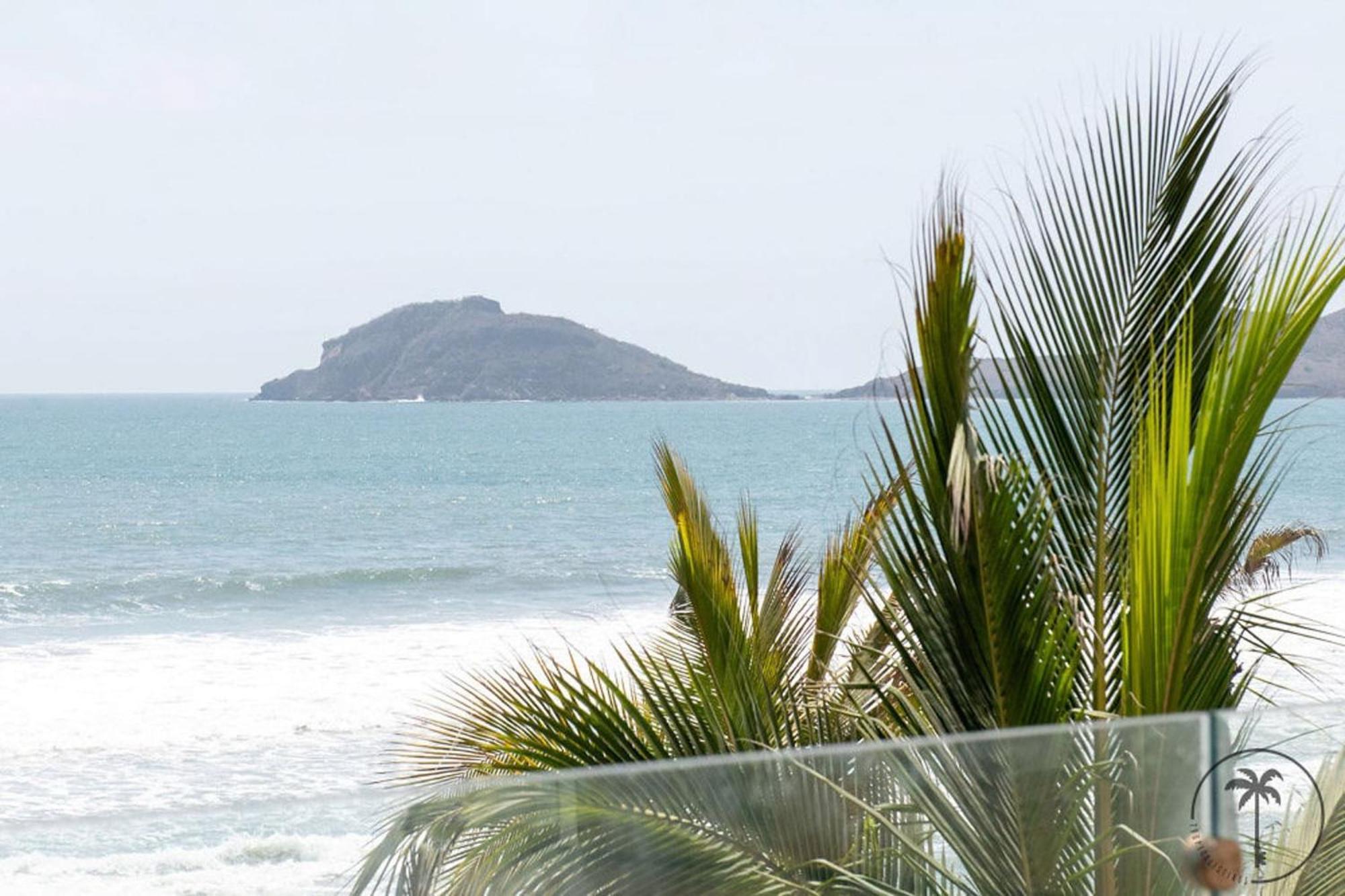마사틀란 Terraza Con Vista Al Mar Y A Atardeceres 아파트 외부 사진